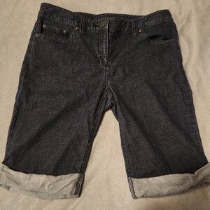 INC International Concepts Long Navy Shorts Size 6